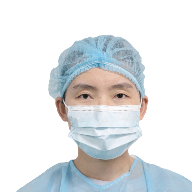 Type IIR Certifiated Disposable Nonwoven Surgical Flat Face Mask