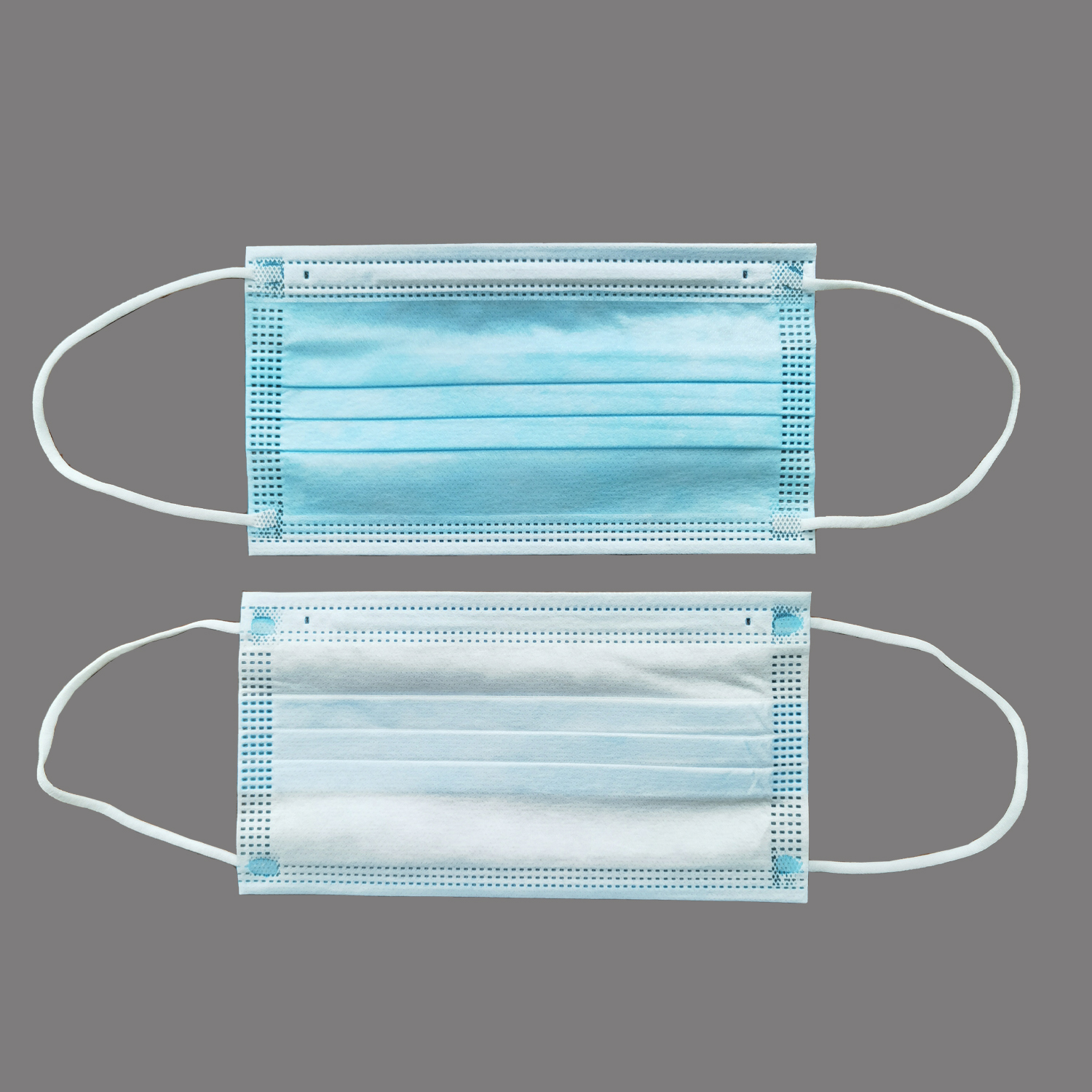 Type IIR Certifiated Disposable Nonwoven Surgical Flat Face Mask