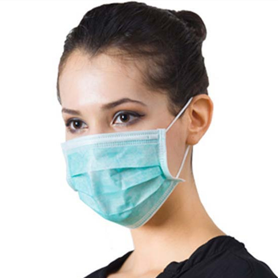 Medical Grade Disposable 3-Ply Face Mask With Earloops Type IIR