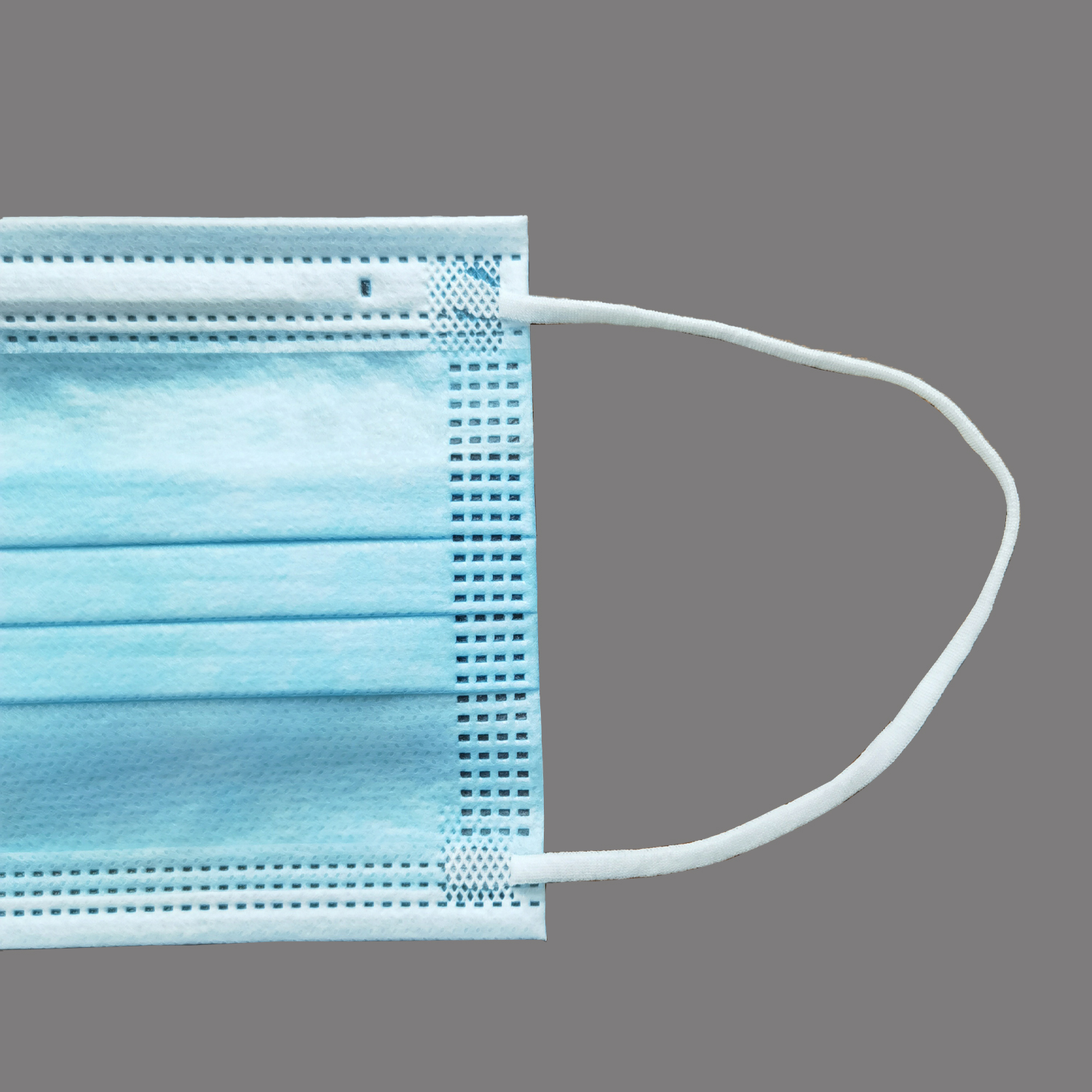 Type IIR Certifiated Disposable Nonwoven Surgical Flat Face Mask