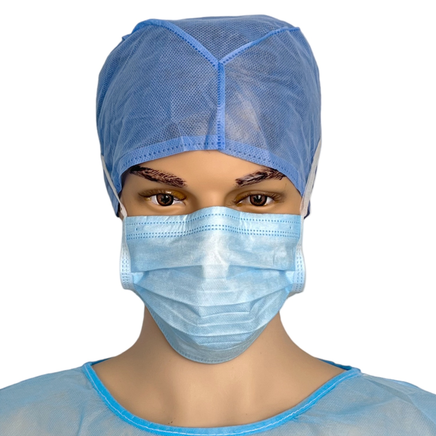 Tie-On Surgical Face Mask Disposable 3-Ply Medical Mask with Ties