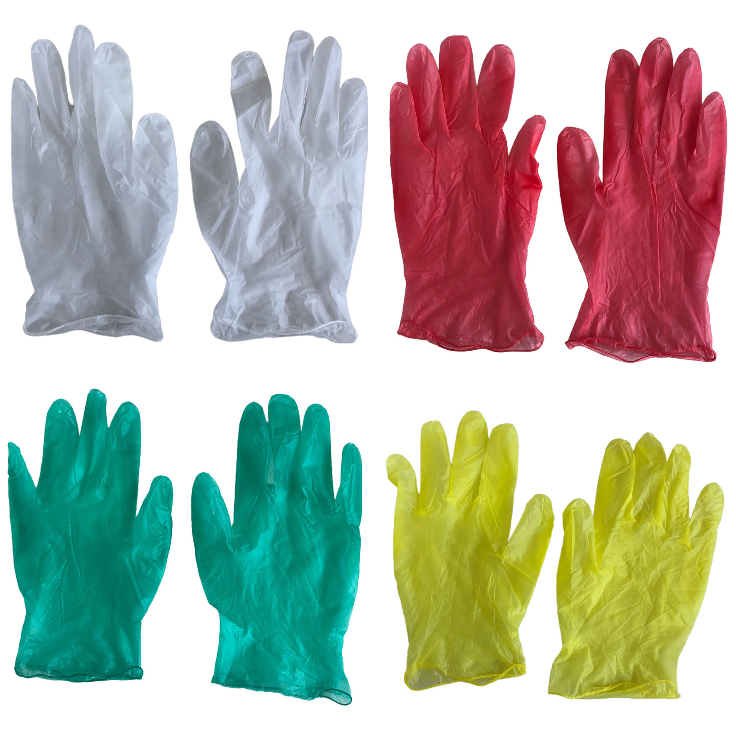 Powder-Free Disposable Clear Vinyl Gloves