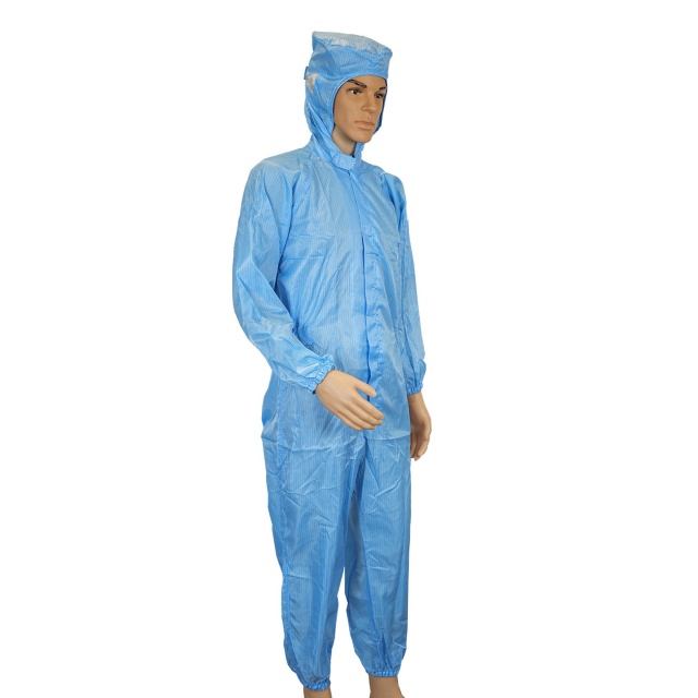Anti-Static Coverall ESD Cleanroom Jumpsuit