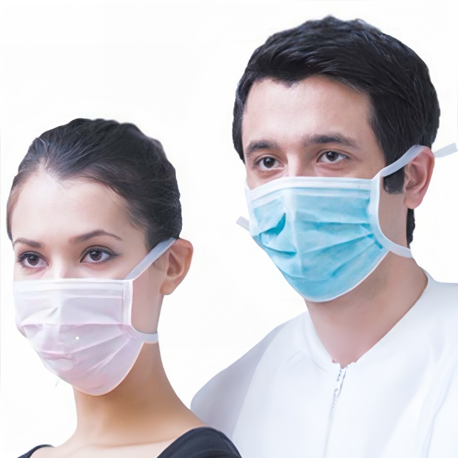 Tie-On Surgical Face Mask Disposable 3-Ply Medical Mask with Ties