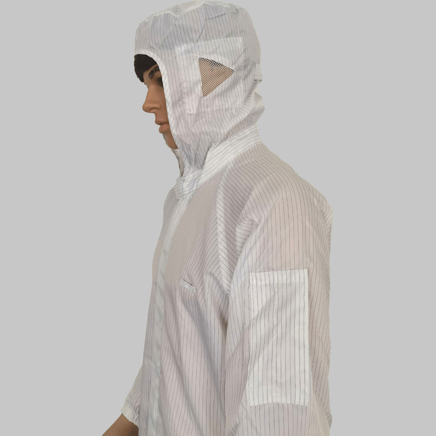 Anti-Static Coverall ESD Cleanroom Jumpsuit