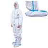 Protective Coverall With Taped Seams