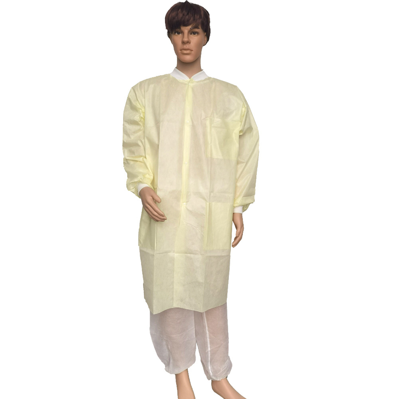Anti-Static SMS Yellow Lab Coat