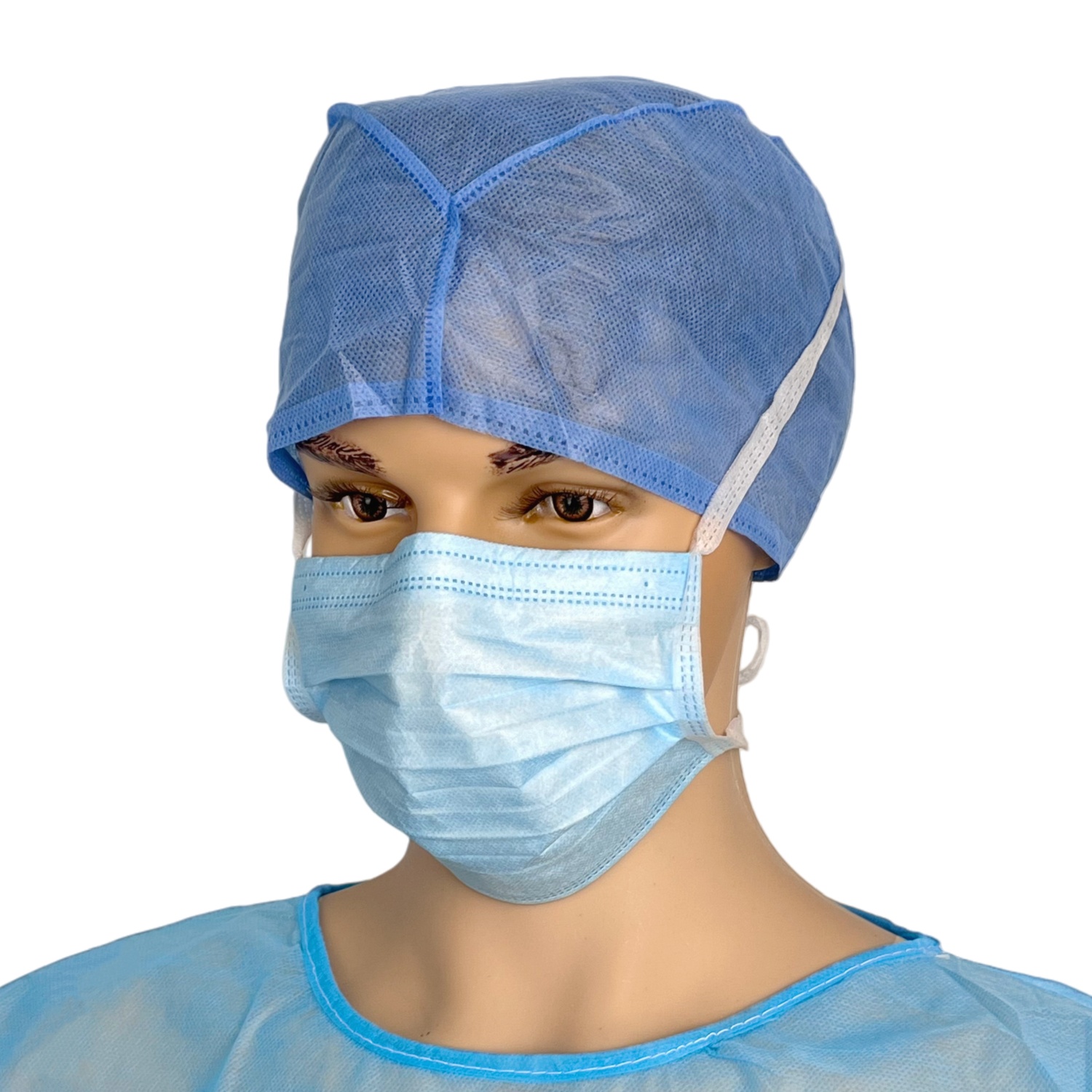 Tie-On Surgical Face Mask Disposable 3-Ply Medical Mask with Ties